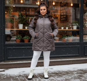 Куртка зимняя 8862 каппучино Куртка зимняя 8862 каппучино