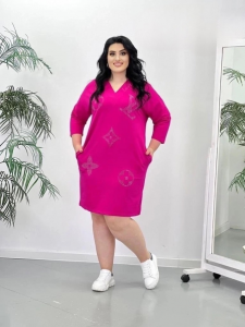 платье-туника "Фуксия"