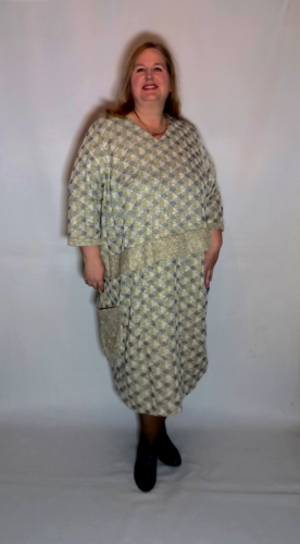 Платье "Венера" горчица (Киргизия, разные фабрики) — размеры 66, 70